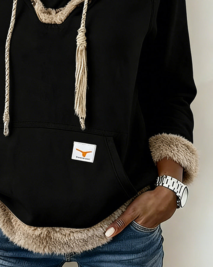Hadley | Patchwork Pocket Hoodie
