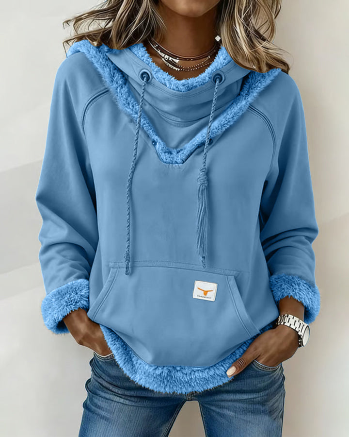 Hadley | Patchwork Pocket Hoodie