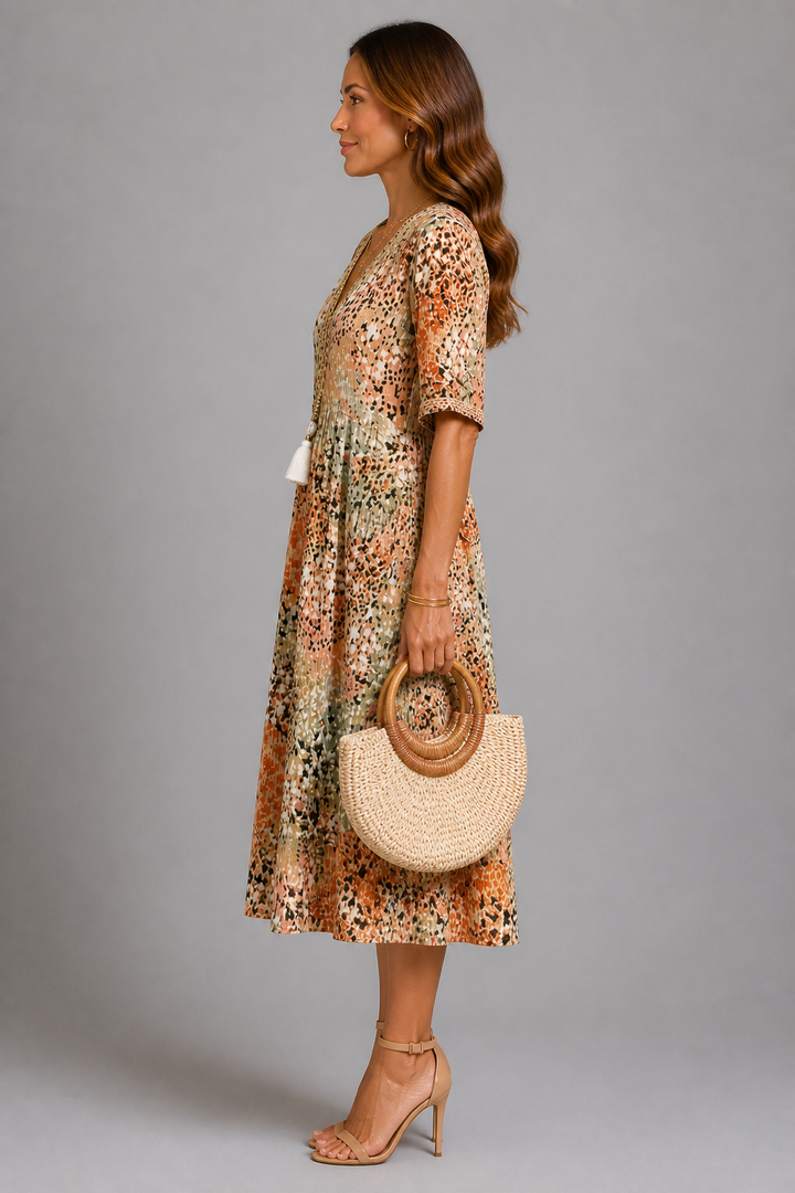 Radiant Floral Dress