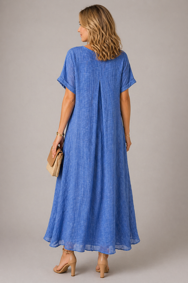 Azure Elegance Dress