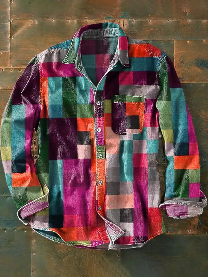 Quinn | Unisex Rainbow Color Shirt
