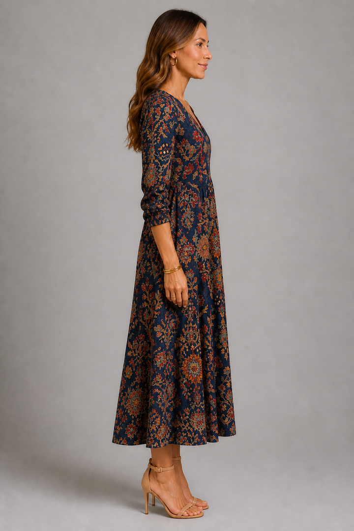 Fall Blossom Dress