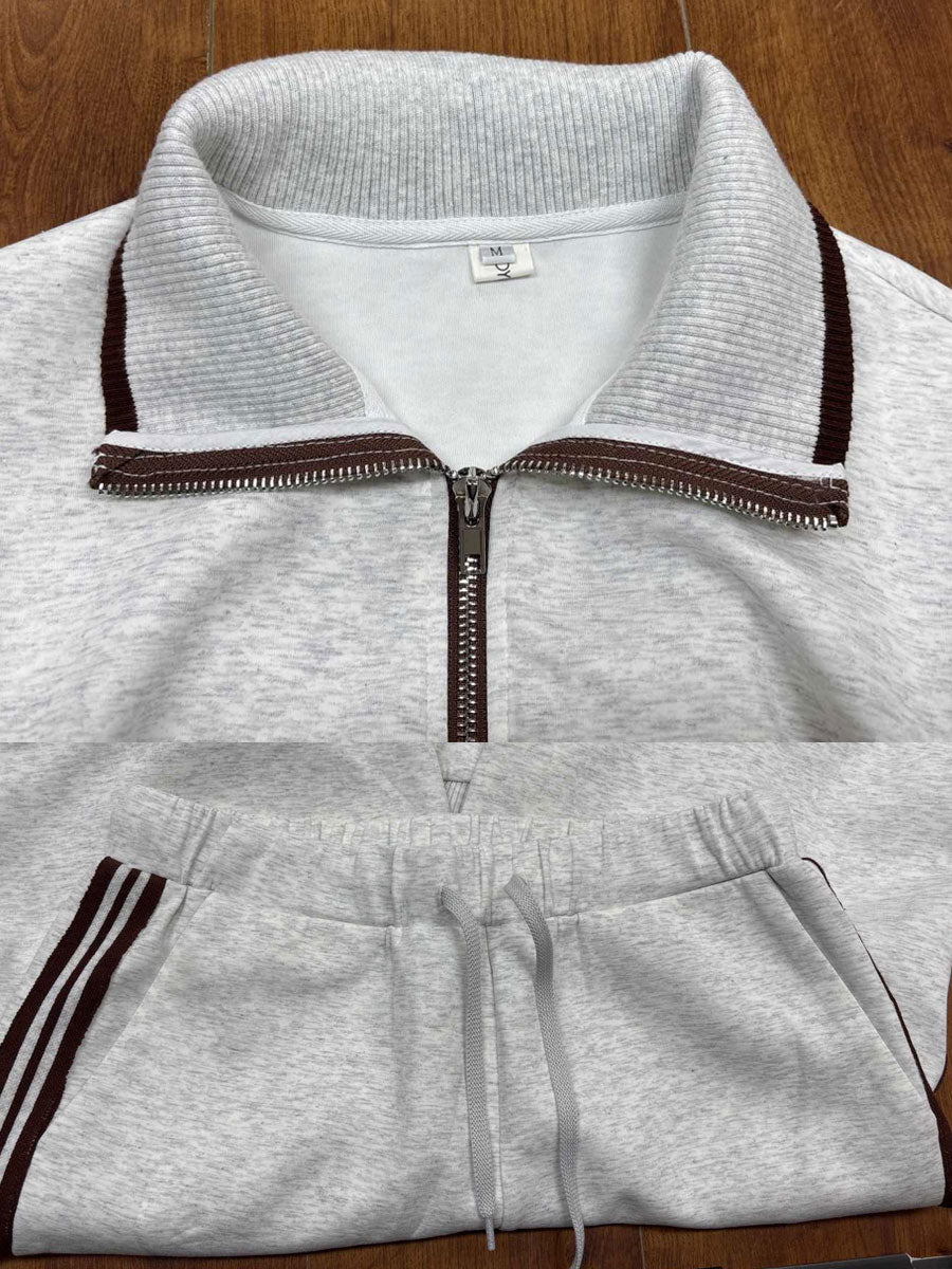 Amelie | Contrast Trim Lounge Set