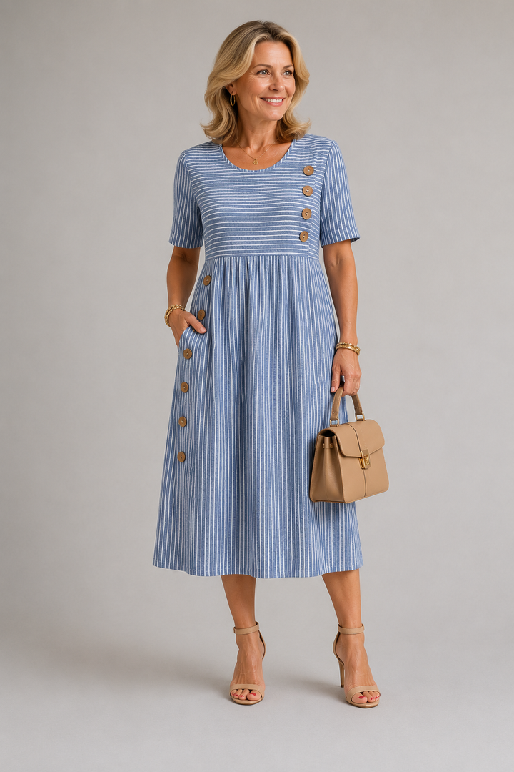 Striped Sofia Dress