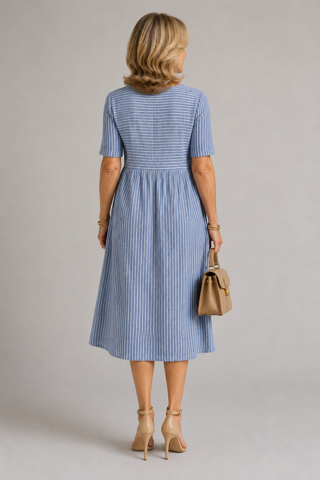 Striped Sofia Dress