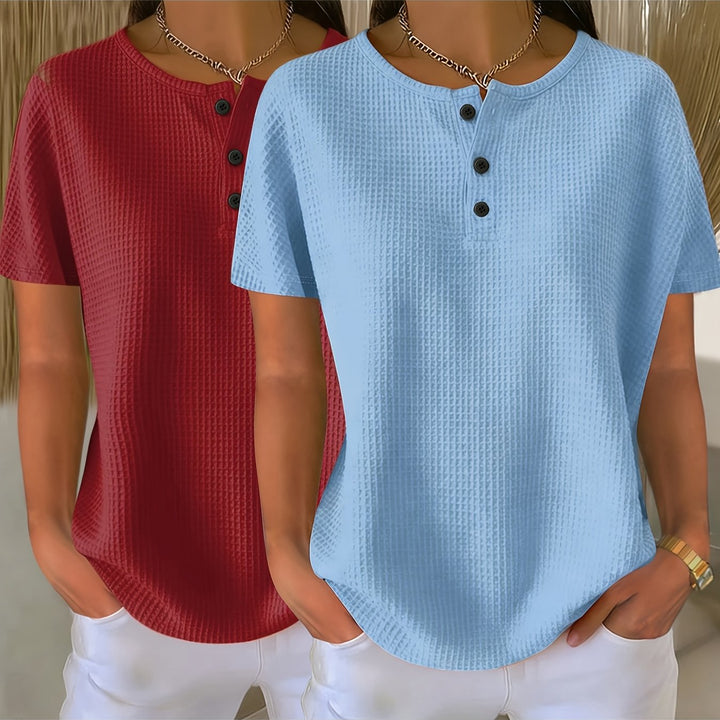 Poppy | Two-Pack Waffle Tops