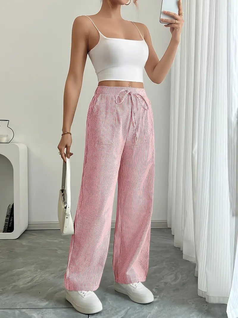 Alina | Elegant Striped Pant