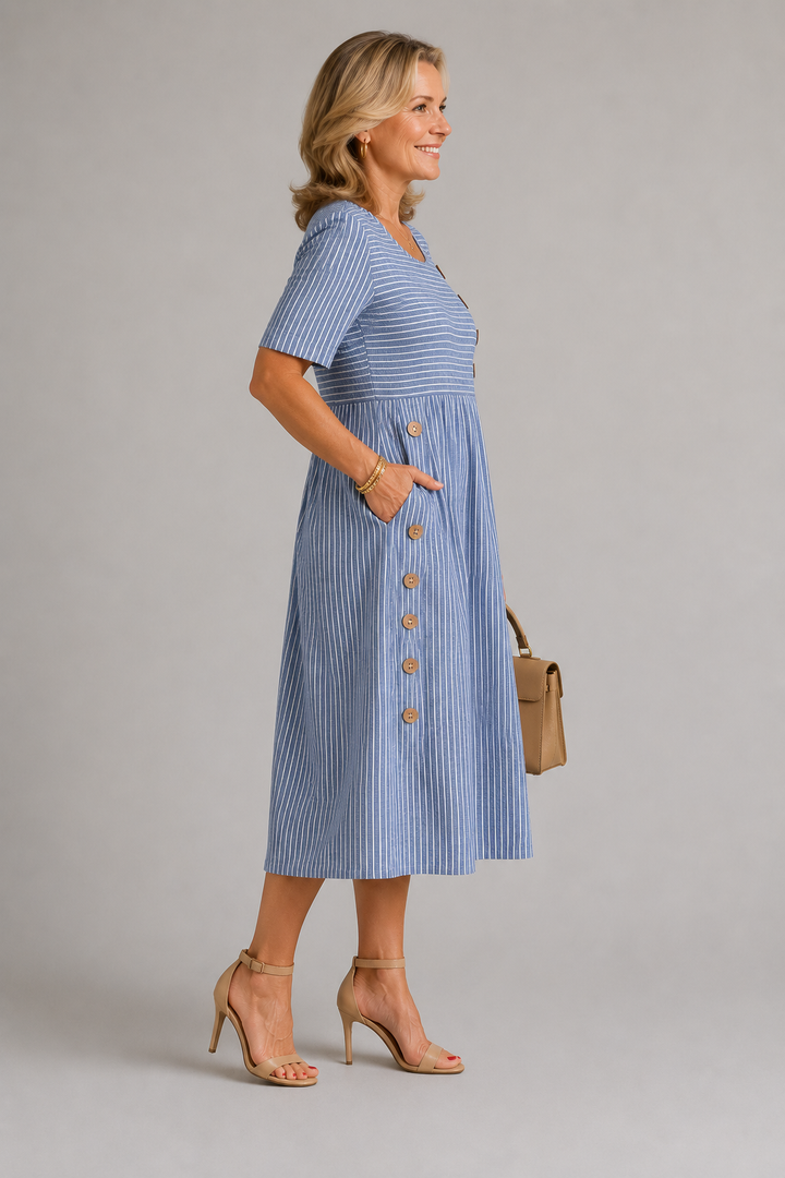 Striped Sofia Dress