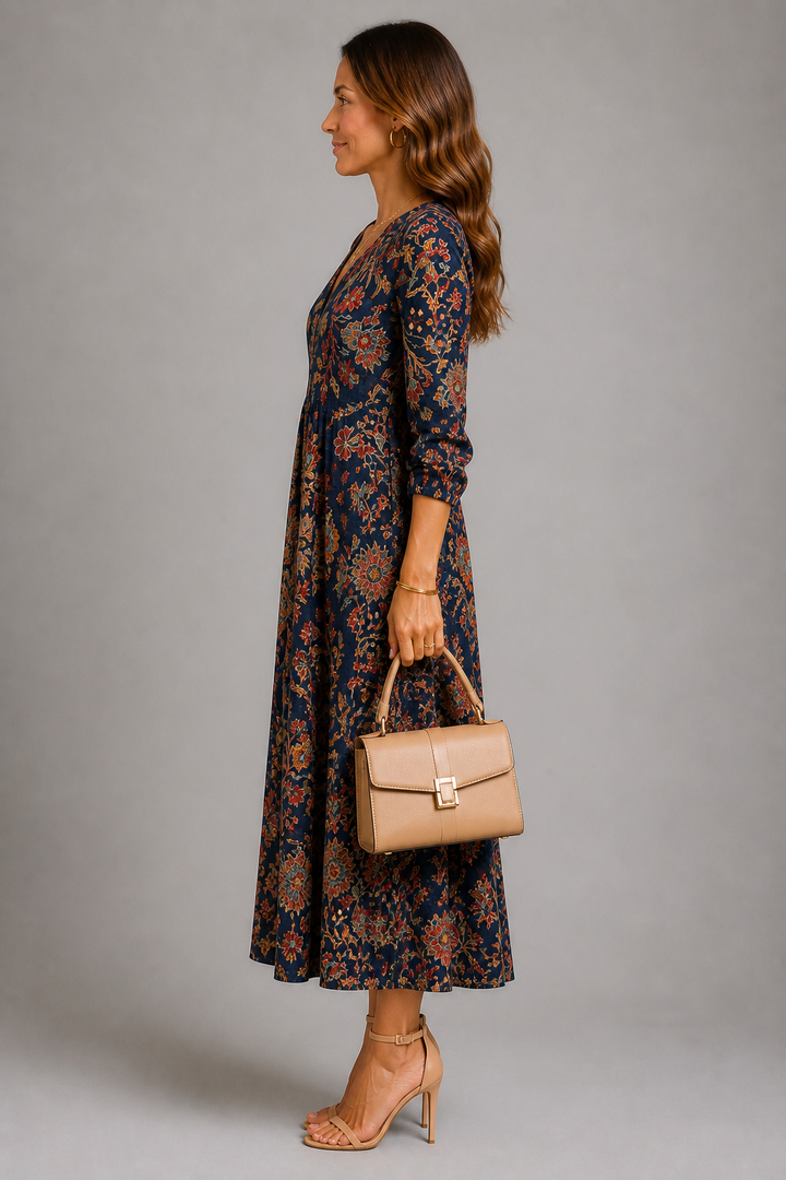 Fall Blossom Dress