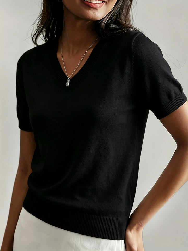 Cecily | Relaxed Short Sleeve Top