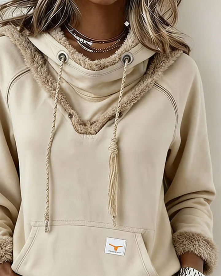 Hadley | Patchwork Pocket Hoodie