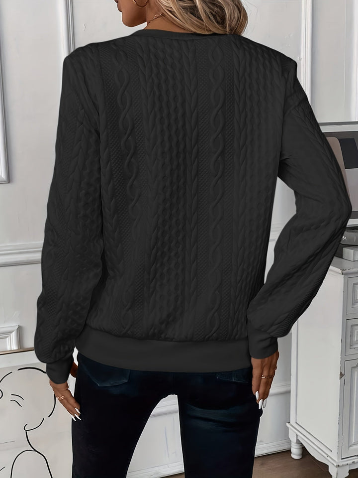 Rhea | Sweater with Zipper