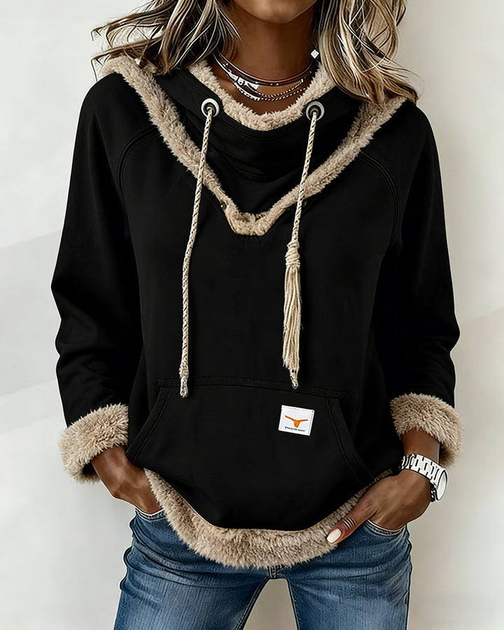 Hadley | Patchwork Pocket Hoodie
