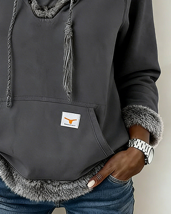 Hadley | Patchwork Pocket Hoodie