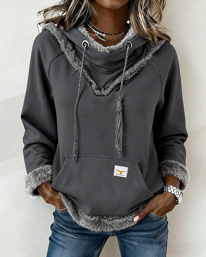 Hadley | Patchwork Pocket Hoodie