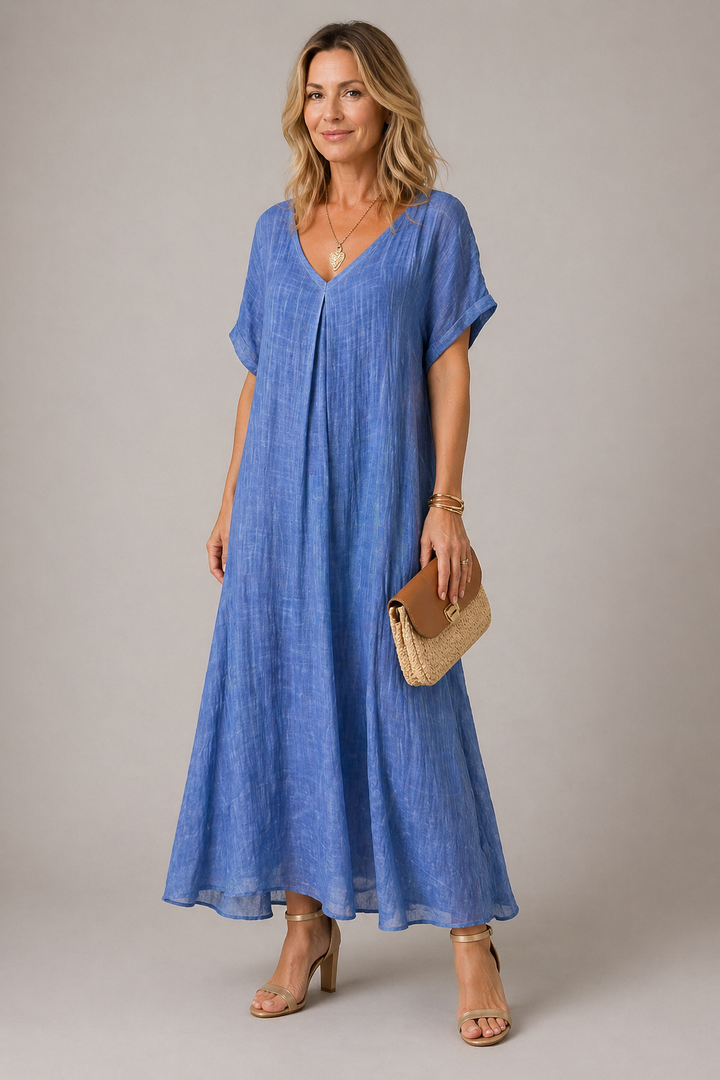 Azure Elegance Dress