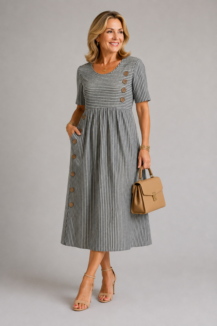 Striped Sofia Dress