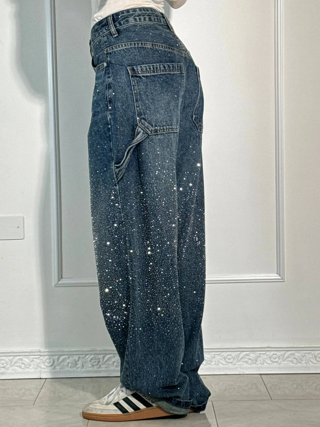Elena Sparkle Balloon Jeans