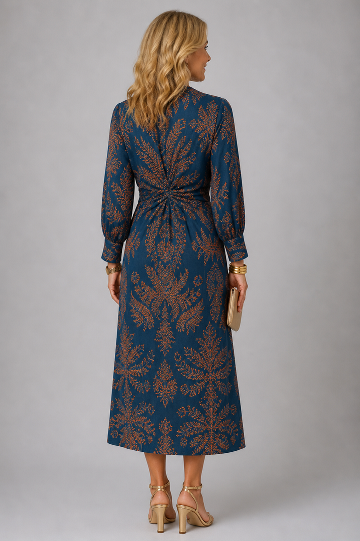 Midnight Blossom Dress