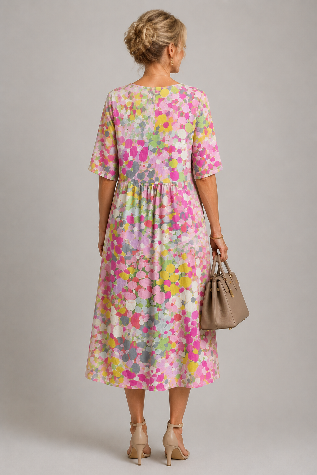 Chérie Elegant Midi Dress