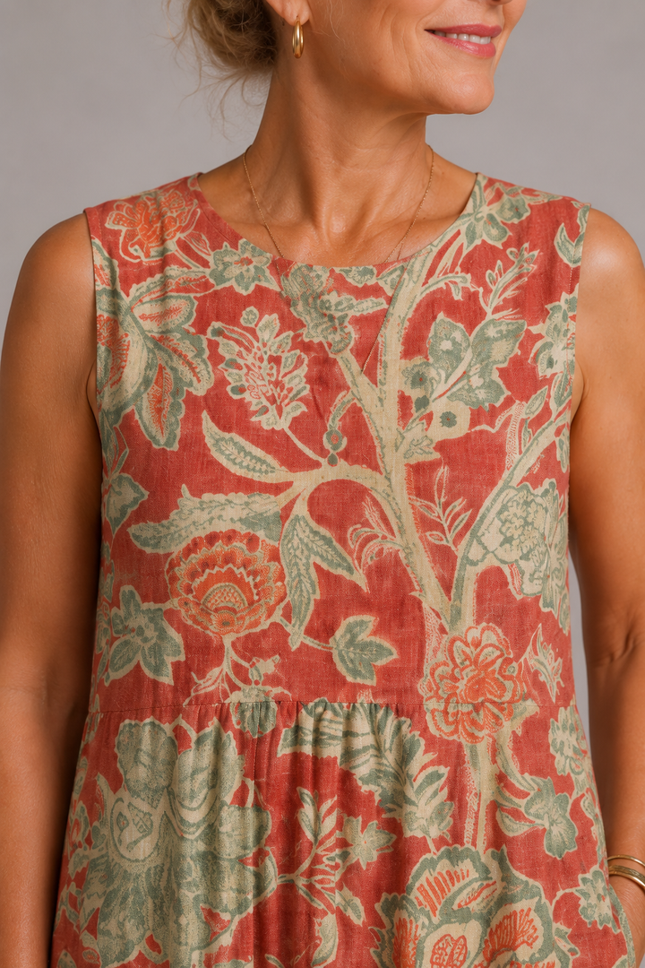 Raya Mid-Length Dress