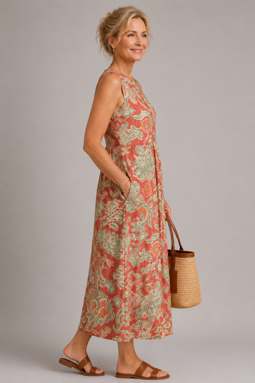 Raya Mid-Length Dress