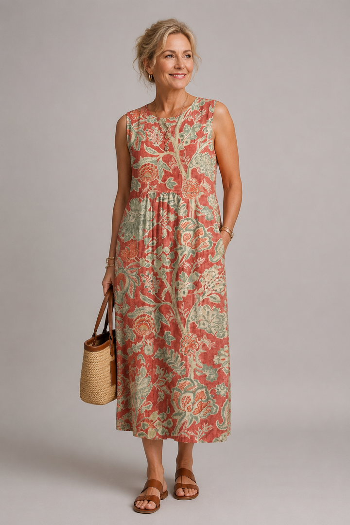 Raya Mid-Length Dress