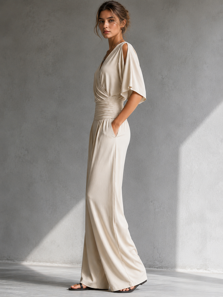 Giselle | Elegant Wrap Jumpsuit