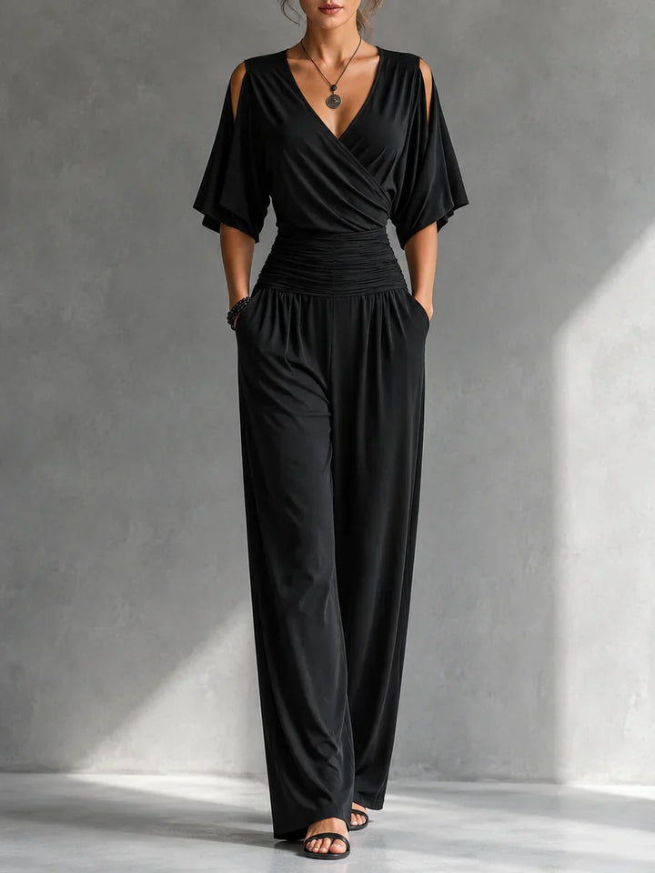 Giselle | Elegant Wrap Jumpsuit
