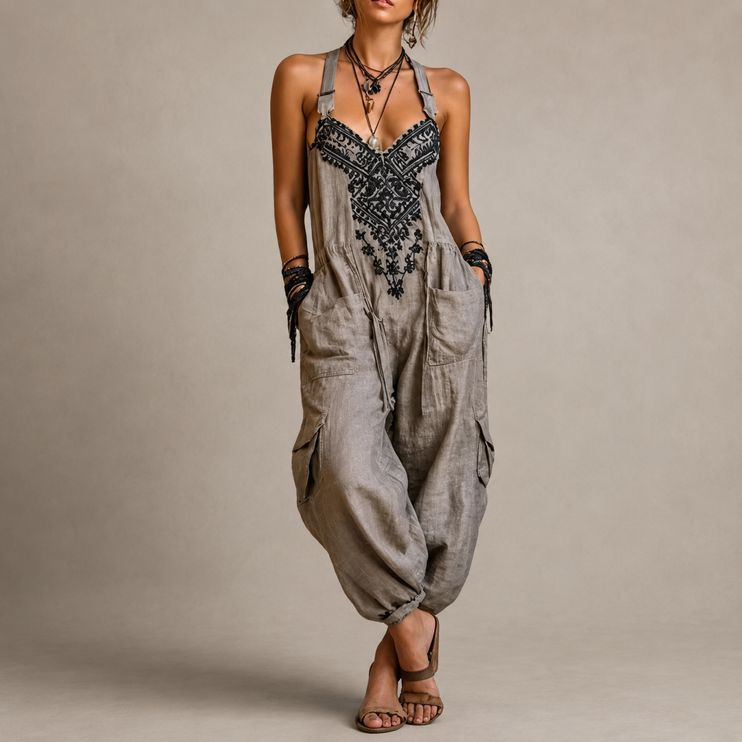 Wren | Bohemian Harem Jumpsuit