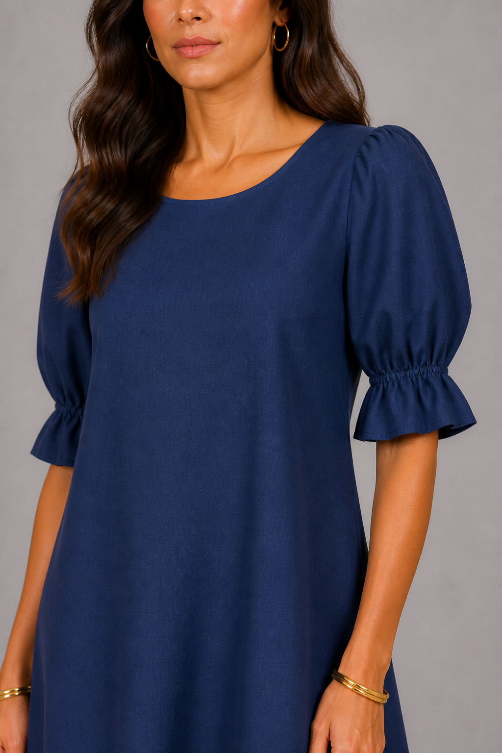 Elegant Sapphire Dress