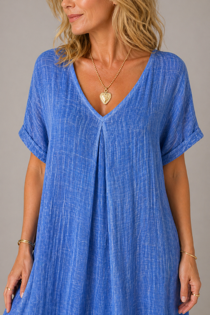 Azure Elegance Dress