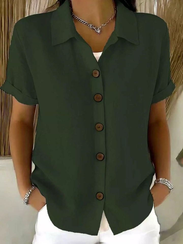 Aurélia | Classic Button-Up Shirt