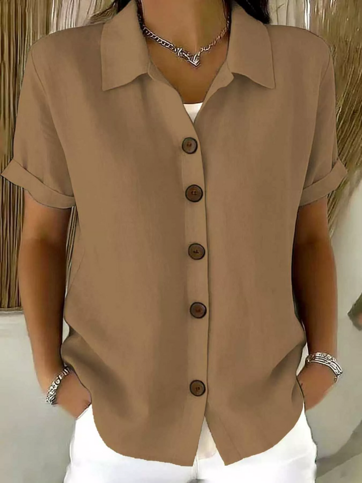 Aurélia | Classic Button-Up Shirt