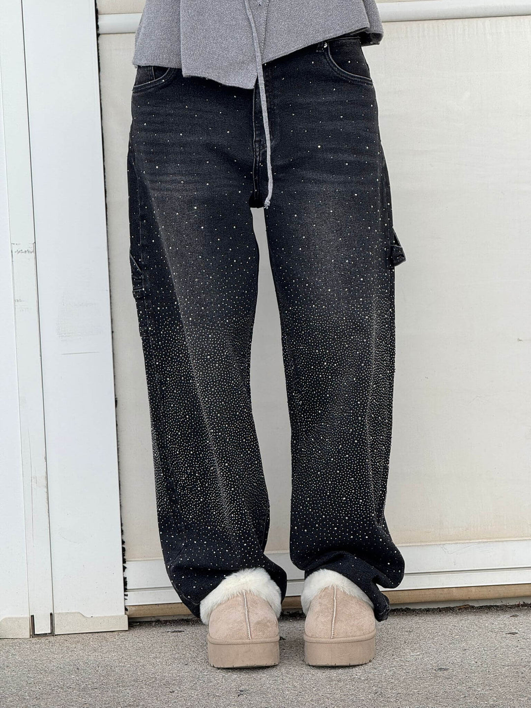 Elena Sparkle Balloon Jeans