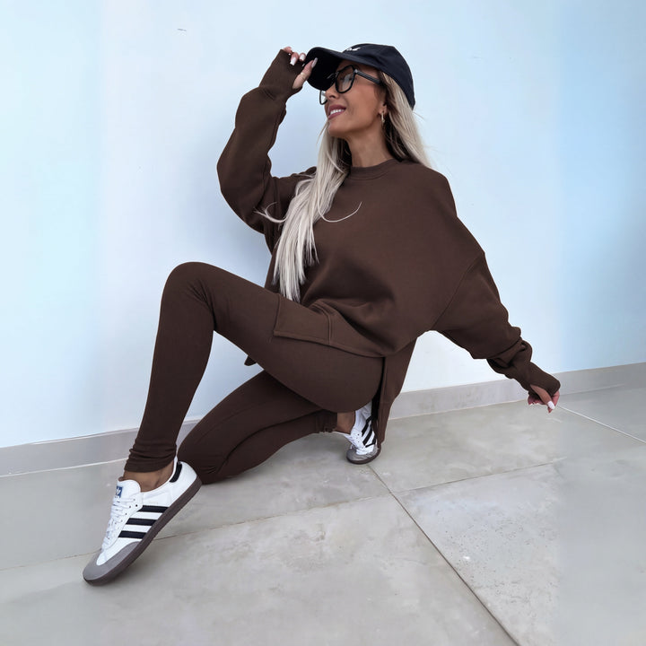 Mirelle | Relaxed Sweatshirt & Jogger Set