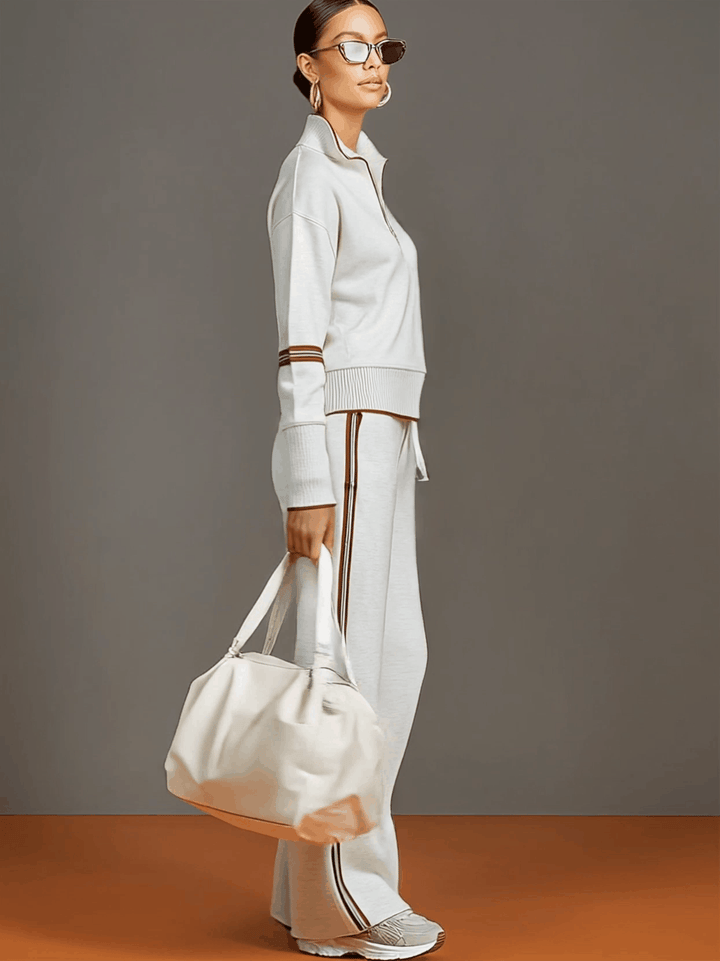 Amelie | Contrast Trim Lounge Set