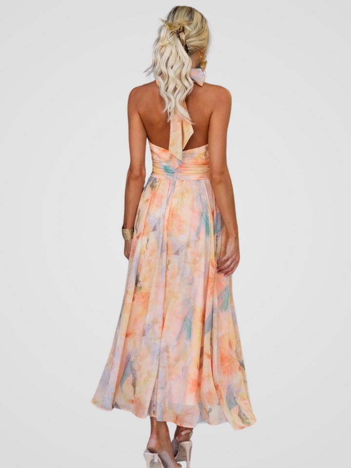 Peppa | Floral Midi Dress