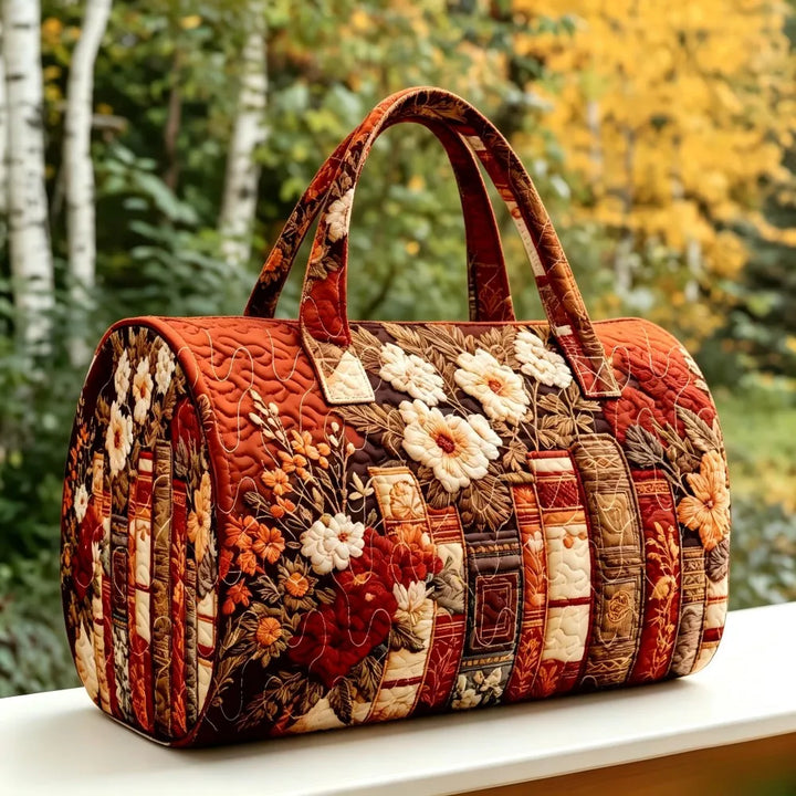 Clara | Vintage Book & Floral Handbag