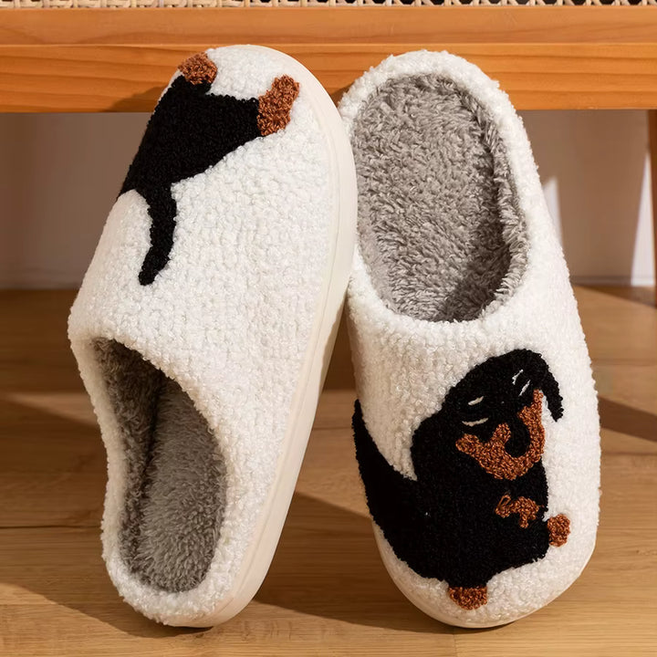 Pippa | Embroidered House Slippers