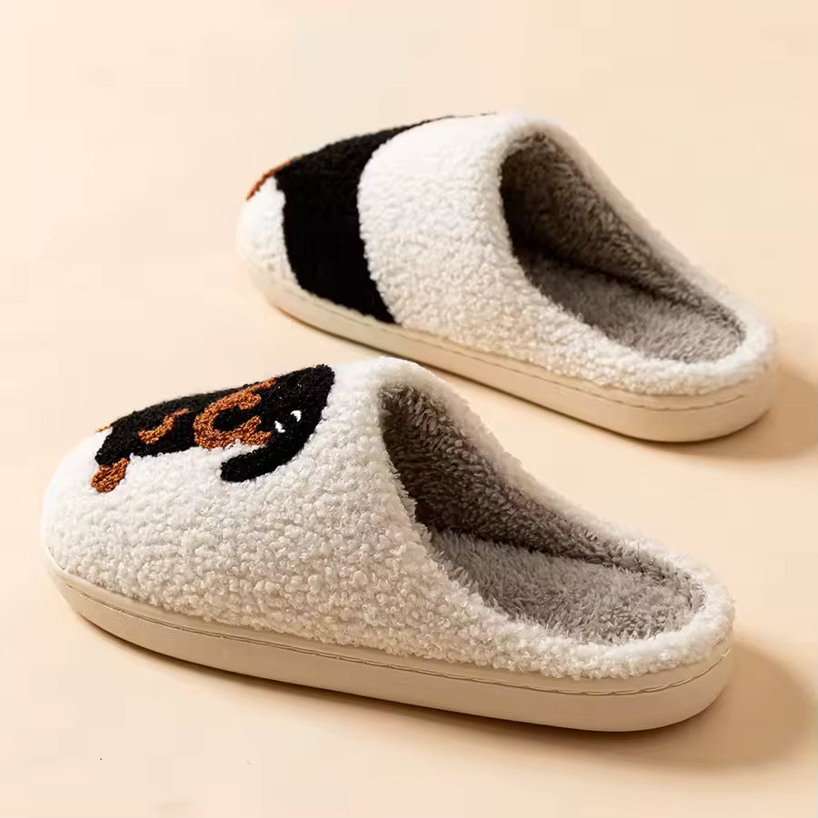 Pippa | Embroidered House Slippers
