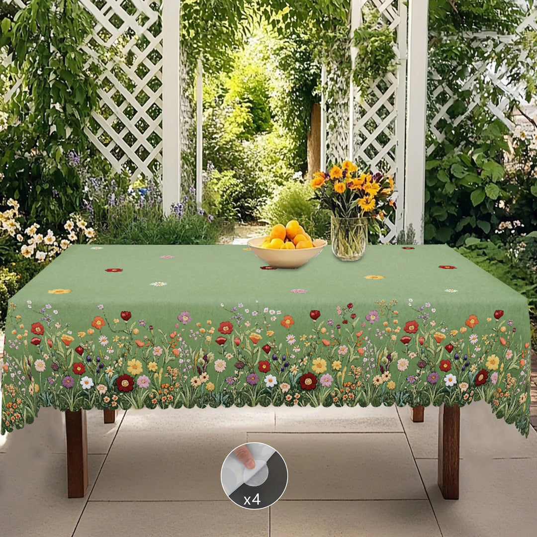 Elowen | Vintage Floral Tablecloth