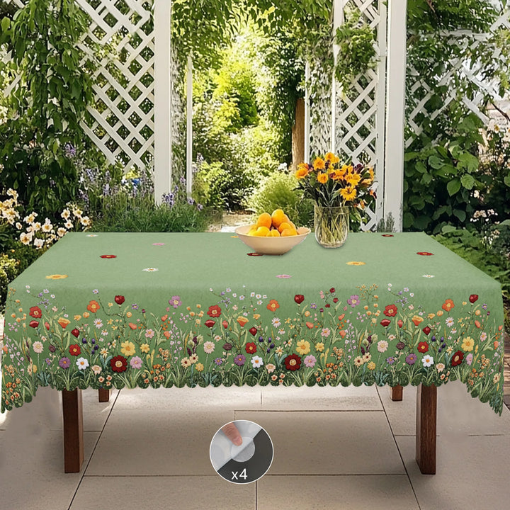 Elowen | Vintage Floral Tablecloth