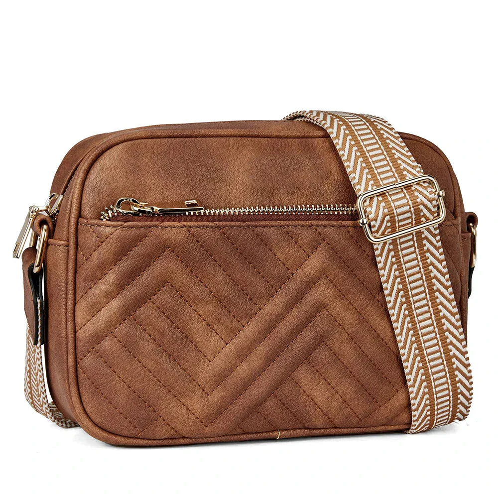 Ariana | Refined Leather Shoulder Bag