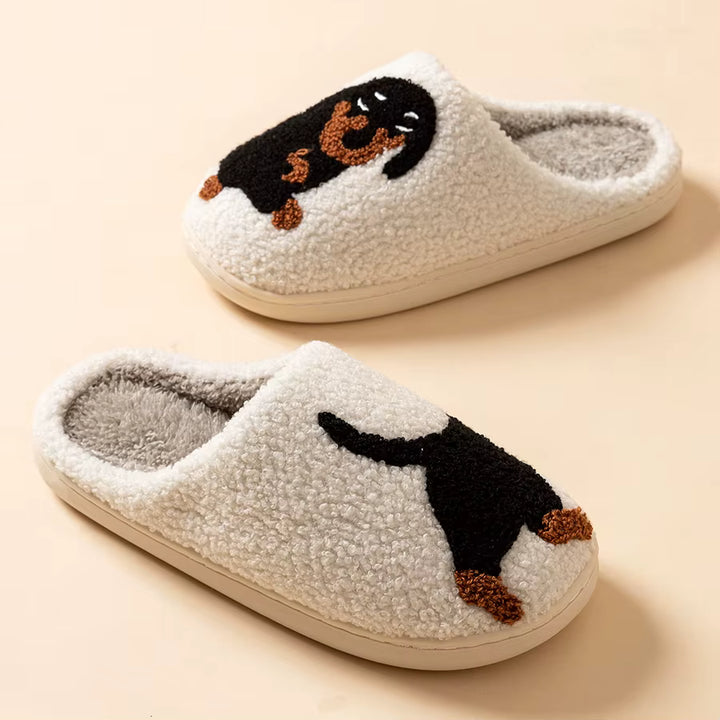 Pippa | Embroidered House Slippers