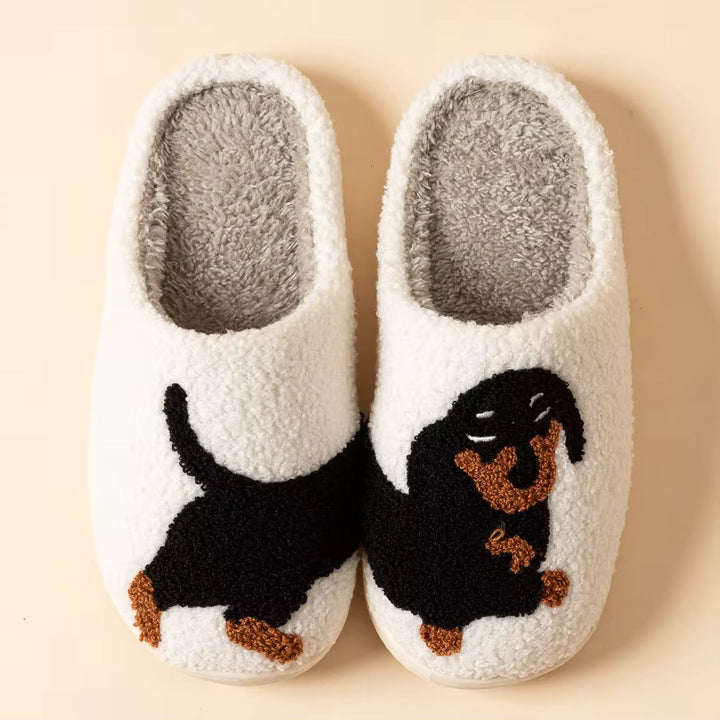 Pippa | Embroidered House Slippers