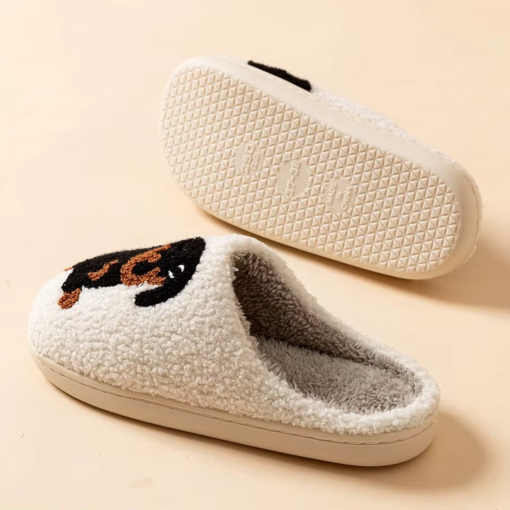 Pippa | Embroidered House Slippers