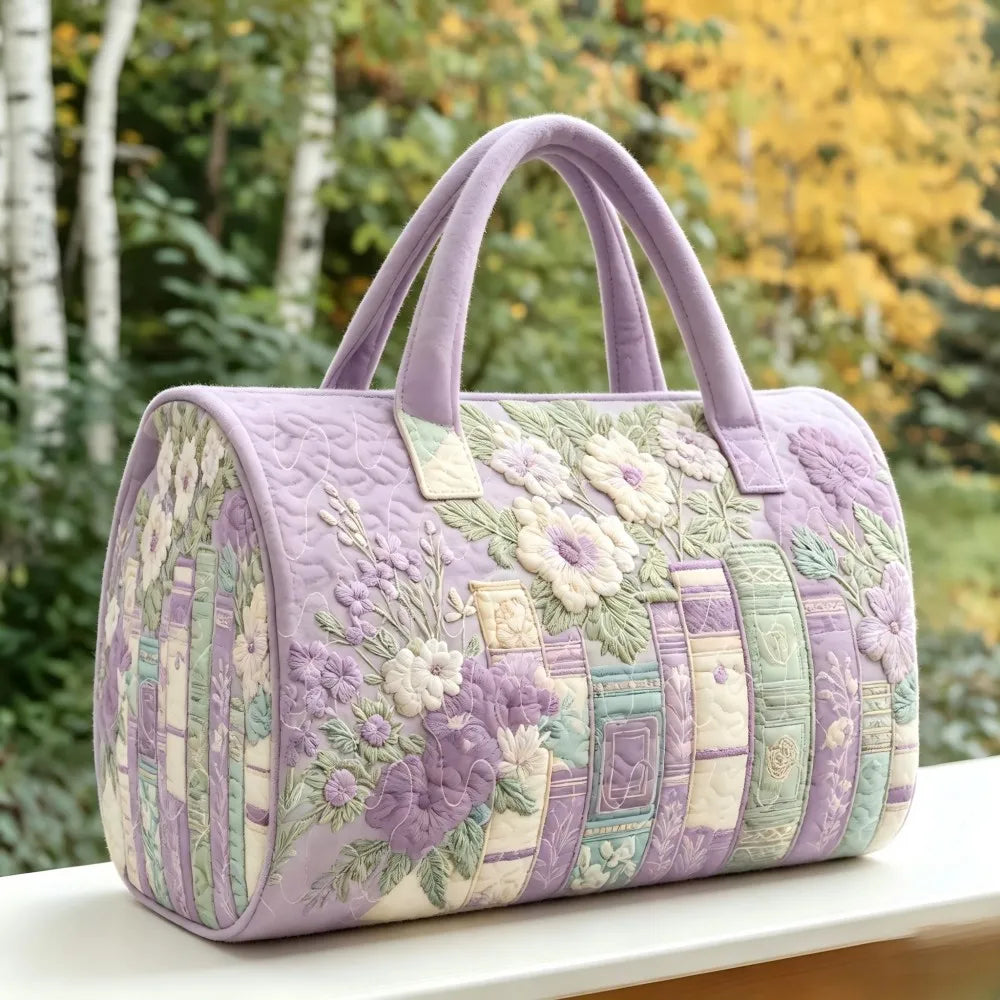 Clara | Vintage Book & Floral Handbag
