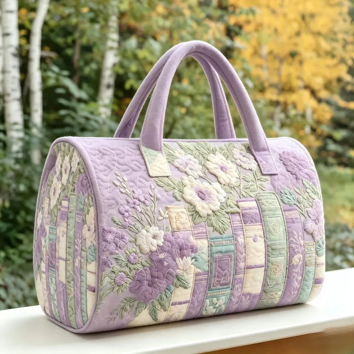 Clara | Vintage Book & Floral Handbag