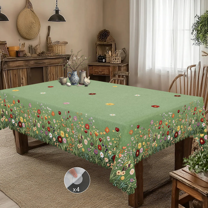 Elowen | Vintage Floral Tablecloth